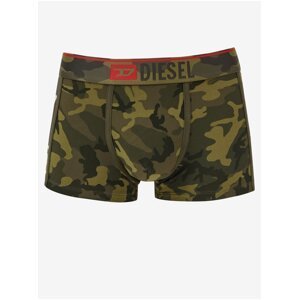 Green Men's Camouflage Boxer Shorts Diesel Damien - Men