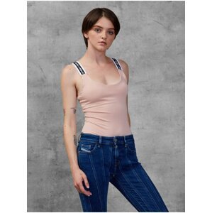 Light Pink Women's Diesel Bodysuit - Women's