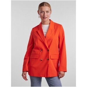 Orange Women's Oversize Jacket Pieces Thelma - Women's