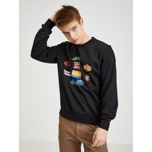 Black Men's Sweatshirt Diesel - Men