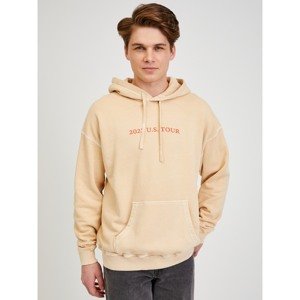 Mens Hoodie Diesel Beige - Men