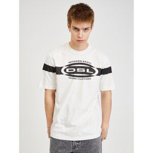 White Men's T-Shirt Diesel - Men