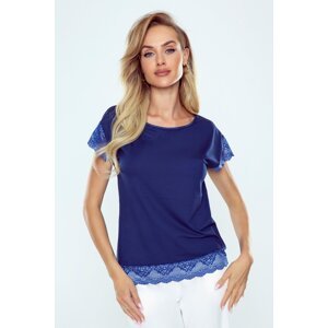 Eldar Woman's Blouse Suzette Navy Blue