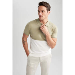 DEFACTO Modern Fit Polo Collar Knitwear Polo T-Shirt