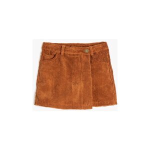 Koton Girls Brown Skirt