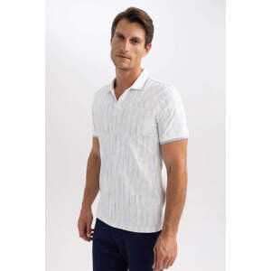 DEFACTO Slim Fit Polo Collar Pique Polo T-Shirt