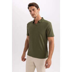 DEFACTO Modern Fit Resort Neck Polo T-Shirt