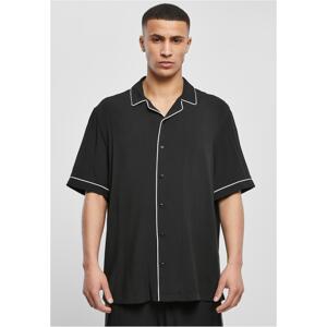 Bowling shirt black