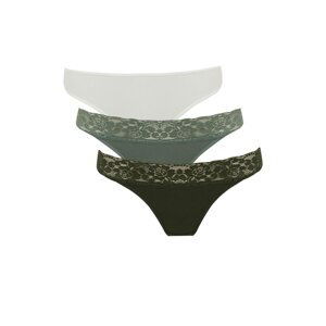 DEFACTO 3 piece Brazilian Panties Set