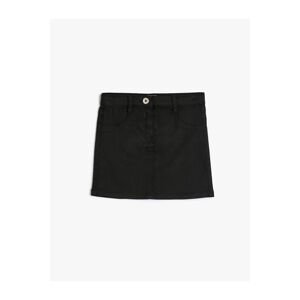 Koton Girl's Skirt Black