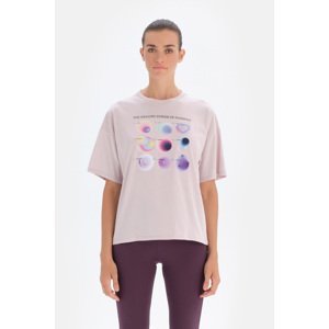 Dagi Lilac Women's Aura Printed T-Shirt