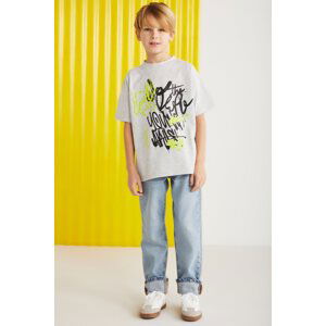 Jerry Boys 100% Cotton Printed Short Sleeve Grimelange T-shirt