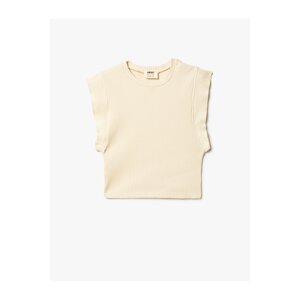 Koton Basic Undershirt Sleeveless Round Neck Ribbed