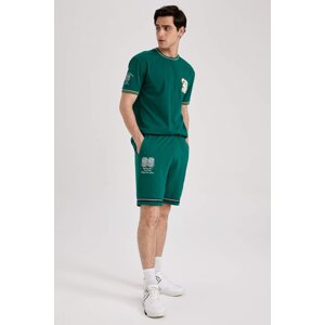 DEFACTO Regular Fit Sweatshirt Fabric Shorts