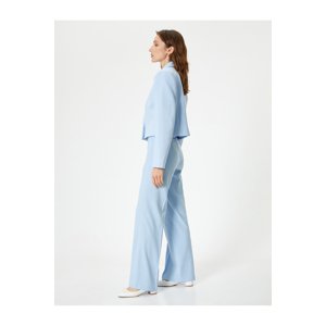 Koton Palazzo Pants High Waist