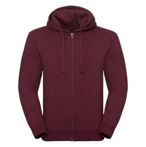 Men's Authentic Melange Zipped Hooded Sweat Russell