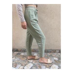 Laluvia Elastic Pleated Trousers