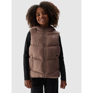 Girls' quilted vest