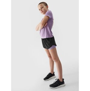4F Girls' Sports Quick-Drying Shorts - Black