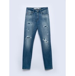 Big Star Man's Skinny Trousers Denim 110850 Light Denim-247