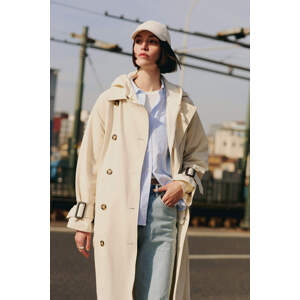 DEFACTO Waterproof Regular Fit Trench Coat