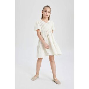 DEFACTO Regular Fit Muslin Woven Dress