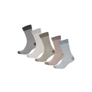 DEFACTO Man 5 Piece Cotton Long Socks