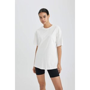 DeFactoFit Oversize Fit Crew Neck Sports T-Shirt