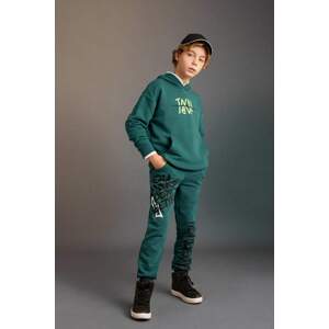 DEFACTO Boy Printed Jogger Sweatpants