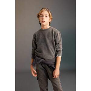 DEFACTO Oversize Fit Crew Neck Sweatshirt