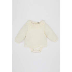 DEFACTO Baby Girl Long Sleeve Long Sleeve Snap Body