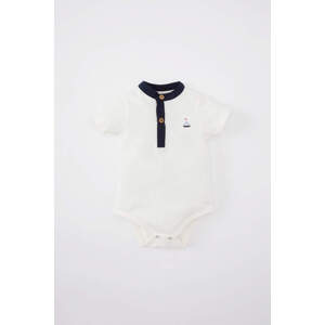 DEFACTO Baby Boy Short Sleeve Short Sleeve Snap Body