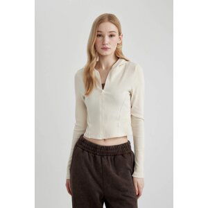 DEFACTO Slim Fit Camisole Cardigan