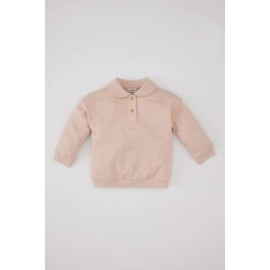 DEFACTO Baby Girl Sweatshirt with Soft Fuzzy Inside