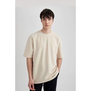 DEFACTO Oversize Fit Crew Neck T-Shirt