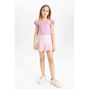 DEFACTO Girl Gabardine Regular Fit Skirt