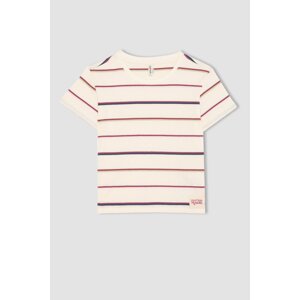 DEFACTO Crop Short Sleeve T-shirt