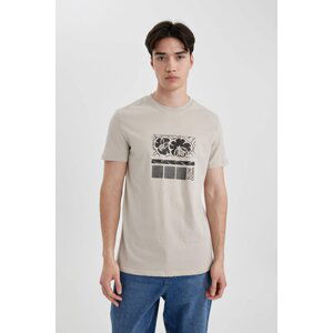 DEFACTO Slim Fit Crew Neck T-Shirt