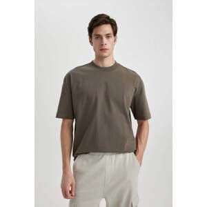 DEFACTO Oversize Fit Crew Neck T-Shirt