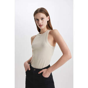 DEFACTO Slim Fit Camisole Halter Collar Undershirt