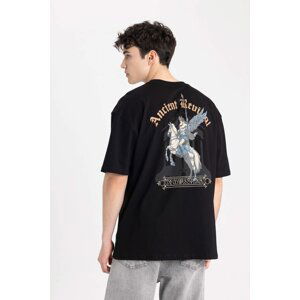 DEFACTO Oversize Fit Crew Neck T-Shirt