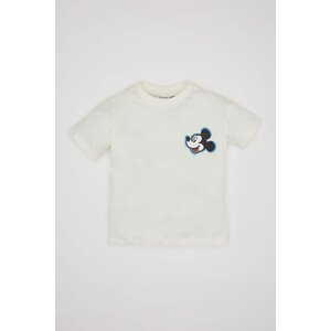 DEFACTO Regular Fit Mickey & Minnie Licensed Short Sleeve T-Shirt