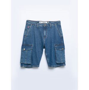 Big Star Man's Bermuda Shorts 110098 Dark Denim-522