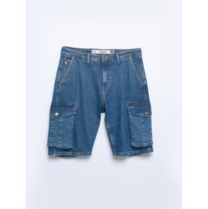 Big Star Man's Bermuda Shorts 110098 Dark Denim-522