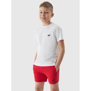 4F Boys' Tracksuit Shorts - Red