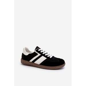 Women's Low-Top Trainers Sports Shoes Black Eudiopis