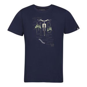 Men's T-shirt made of organic cotton ALPINE PRO TERMES mood indigo variant pb