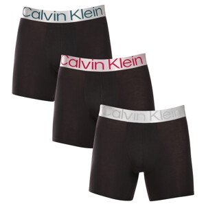 3PACK men's boxers Calvin Klein black