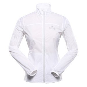 Women's ultralight jacket with dwr finish ALPINE PRO SPINA white