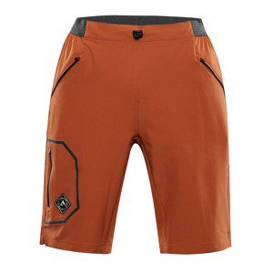 Men's outdoor shorts ALPINE PRO ZAMB bombay brown